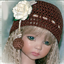Mary Mary Quite Contrary doll hat