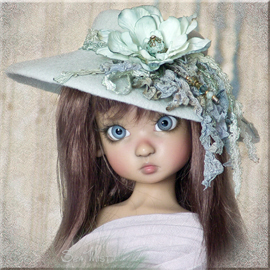 Kaye Wiggs Annabella doll hats