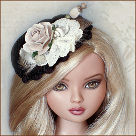 brown doll hats